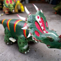 Mobil Hiburan Dinosaurus Listrik 24V di Mal, Wahana Mobil Dinosaurus Elektronik untuk Anak-Anak
