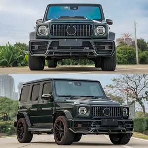 Convient pour la mise à niveau du modèle de la <span class=keywords><strong>Mercedes</strong></span>-Benz Classe <span class=keywords><strong>G</strong></span> <span class=keywords><strong>AMG</strong></span> G63 avec un ensemble complet de kit carrosserie - Product Image 4