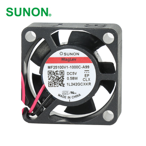 Ventilateur axial électrique OEM SUNON MF25100V1-1000C-A99 25x25x10mm 5VDC 105mA 0.58W 13000RPM 3.5CFM pour armoire en plastique et onduleur - Product Image 1