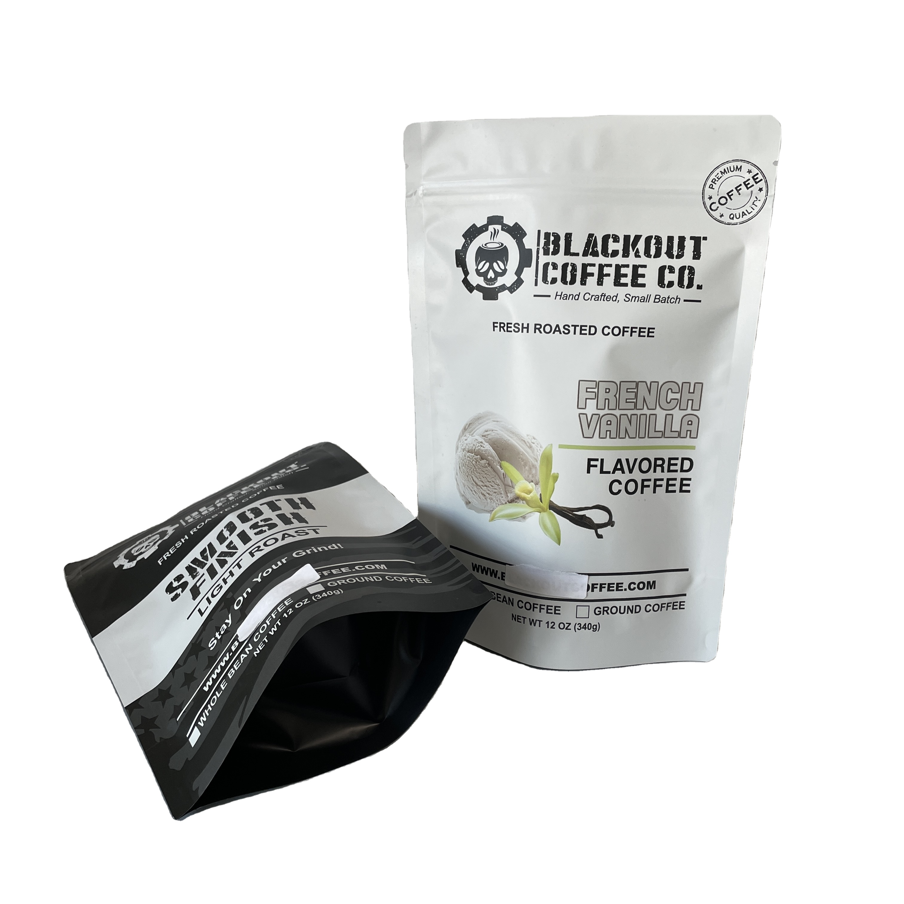Custom Design Printed Food Grade Stand Up Bag Plastic Pouch Spice Packaging High Barrier Body Scrub Package Bag With Ziplock