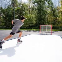 Vente en gros Uhmwpe Hdpe Hockey plastique synthétique Planche de hockey coulissante Carreaux de glace synthétique Tapis patinoire artificielle patinoire artificielle