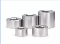 Bouchon de tuyau à filetage interne haute pression à paroi épaisse soudé robuste pour système de pipeline hydraulique SS304