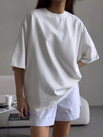 T-shirt court brodé de papillons et libellules à sequins, écologique, en coton, pour femme, haute qualité, avec logo personnalisé, conception gratuite
