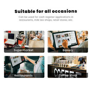 Terminal Windows 15 pouces, machine tactile Shopify Pos, ordinateur, caisse enregistreuse tactile intelligente POS - Product Image 4