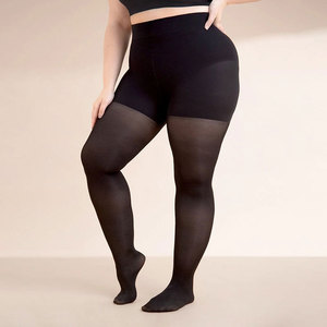 Plus <strong>Pantyhose</strong> <strong>Fat</strong> Women's <strong>Pantyhose</strong> Belly Lift Compression Stockings Base - Product Image 3