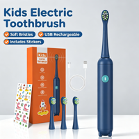 Brosse à dents électrique pour enfants K5 DIY Sonic, résistante aux chutes, IPX7, têtes de brosse remplaçables pour enfants, OEM