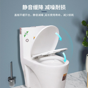 Housse de siège de toilette épaisse, douce, antidérapante, ronde, avec espacement des trous réglable pour une utilisation universelle - Product Image 5