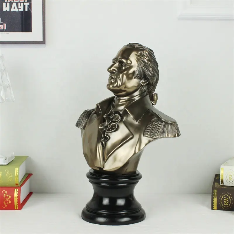 Customized busts of famous figures indoor and outdoor display props