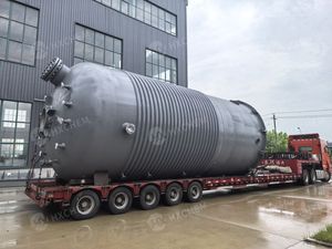 ถังปฏิกรณ์แบบขดลวดสแตนเลสสตีล Cladding Limpet Coil Reactor Vessels ขนาด 80000 ลิตร ยี่ห้อ Bibo และถังความดันสูง - Product Image 2