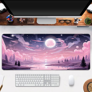 Tappetino per Mouse per Computer personalizzato di grandi dimensioni vendita diretta in fabbrica tappetino per Mouse in gomma con bordo cucito per sigillare il tappetino <span class=keywords><strong>da</strong></span> scrivania per gioco del Computer - Product Image 6