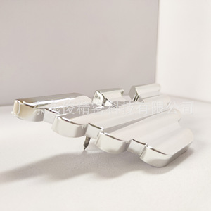 <b>Gold</b> W-Shaped <b>Sofa</b> Decorative Buckle 110x55mm Plastic Contemporary Furniture Hardware Accessory - Product Image 4