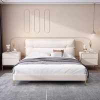 Table de chevet avec tiroir, table de chevet assemblée, table de nuit avec rangement, chambre à coucher, bois massif, moderne, minimaliste, gain de place