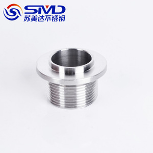 ปลั๊กหน้าแปลนสแตนเลส SMD M20x1.5 ขัดเงาแบบวงกลมสำหรับข้อต่อท่อ - Product Image 1