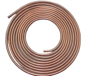 Double wall copper brazed steel tube for system automobiles