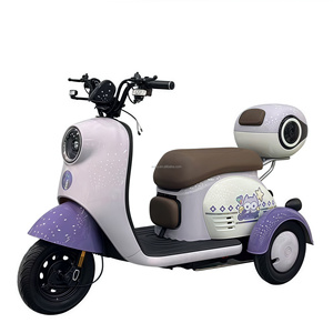 Kekuatan tinggi jarak jauh Dual Motor pengiriman listrik roda tiga <span class=keywords><strong>3</strong></span> roda E kargo Trike pasir salju lemak ban untuk dewasa Dual Surfing - Product Image 3