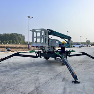 Elevador de 6m, 8m, 12m, 14m, 16m, recogedor de cerezas, 4x4, grúa de coche montada en camión con <span class=keywords><strong>cesta</strong></span> - Product Image 4