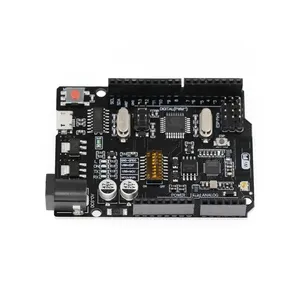 Carte de développement Arduino Uno WiFi R3 ATmega328P ESP8266 CH340G, mémoire 32 mo, carte IoT tout-en-un pour la domotique intelligente - Product Image 1
