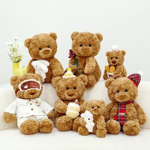 Maille en peluche de haute qualité pour petite amie brodée professionnelle Super doux <span class=keywords><strong>personnalisé</strong></span> Valentine pour princesse ours en peluche - Product Image 3