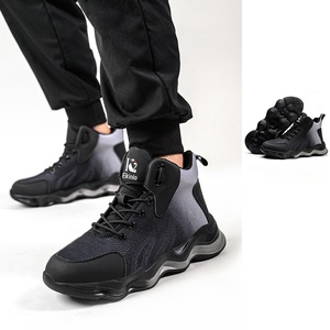 Bottes de sécurité Classiques La Mode Pour hommes ET femmes, chaussures de travail souples, confortables ET respiantes. - Product Image 5