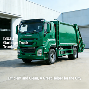 Camion à ordures compacté ISUZU GIGA 4X2 d'occasion, neuf, avec 240 ch - Product Image 1