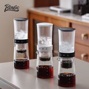 BINCOO glace goutte à goutte cafetière infusion froide goutteur réglable cafetière grande capacité café <span class=keywords><strong>filtre</strong></span> ensemble 450ML - Product Image 3