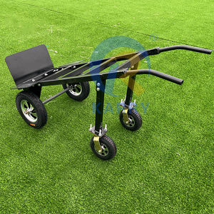 Carretilla para Subir Escaleras con Capacidad <span class=keywords><strong>de</strong></span> Carga <span class=keywords><strong>de</strong></span> 500 kg, Accesorio para Castillo Inflable con 4 Ruedas <span class=keywords><strong>de</strong></span> Aleación, Plegable, Desmontable y Portátil - Product Image 5