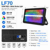 Big Dipper 120W RGB + Lumière Stroboscopique LED Blanche DMX512 Effet de Scène Pixel pour Événements, Clubs, Location et Éclairage Professionnel