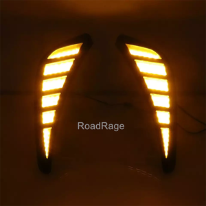 Luces LED de Conducción Diurna, Faros Antiniebla DRL con Luz de Giro Amarilla para Toyota <span class=keywords><strong>Corolla</strong></span> <span class=keywords><strong>GR</strong></span> <span class=keywords><strong>SPORT</strong></span> 2021 <span class=keywords><strong>2022</strong></span> - Product Image 5