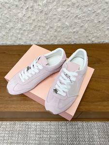 Nouvelles chaussures de skate personnalisées avec logo de designer, chaussures de sport de luxe à lacets avec empeigne en mesh, chaussures de sport de haute qualité pour adolescents, couleur rose - Product Image 4