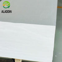Qualité d'exportation, performance stable, plaque en fibre céramique Aladdin 1260ST, blanc pur, 1000C, taille personnalisée, industrie chimique