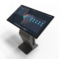 Écran tactile IR Bigbull 49 pouces, écran tactile LCD numérique, podium K, terminal interactif en libre-service