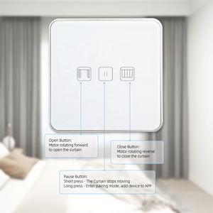 نظام أتمتة المنزل الذكي, نظام تشغيل آلي للمنزل الذكي في الاتحاد الأوروبي ، أليكسا ، جوجل هوم ، مفتاح الستائر ، زيجبي ، مفتاح اللمس - Product Image 5