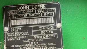 Sử dụng johnn deere 1404 máy kéo trong kho Hot Bán máy kéo đi bộ máy kéo nông nghiệp thiết bị 152 HP - Product Image 4