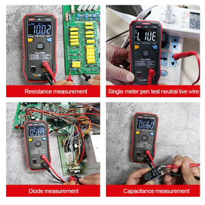 UNI-T UT123D Multímetro Inteligente True RMS con Identificación Automática de Fase, Prueba NCV y LiveWire, CATIII 600V para Electricistas Domésticos - Product Image 3