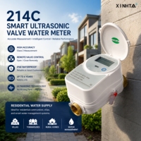 Zigbee iletişim IP68 koruma OEM özelleştirilebilir ile Tuya akıllı APP Wi-Fi ultrasonik su sayacı