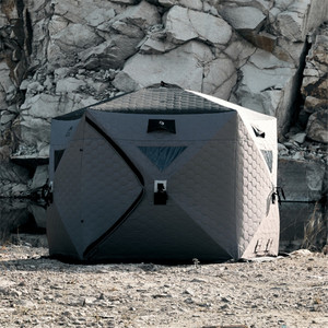 Tienda de Campaña Tipo Sauna para 4 Personas, Desplegable, para Exteriores, de Gran Tamaño, para Pesca en Hielo, Cálida, para Invierno, Tipo Pentágono - Product Image 5