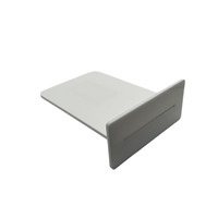 Prix usine personnalisé acrylique 13.56 Mhz puce intelligente réécriture NFC Instagram étiquette blanc NFC plaque Table présentoir 215