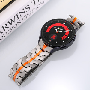สายนาฬิกาสแตนเลส IVANHOE สำหรับ Samsung <span class=keywords><strong>Galaxy</strong></span> <span class=keywords><strong>Watch</strong></span> 6 5 <span class=keywords><strong>4</strong></span> <span class=keywords><strong>Classic</strong></span> 47 43 <span class=keywords><strong>42</strong></span> 46 มม. 45 มม. สายโลหะไร้ช่องว่าง 40 44 มม. แบบข้อต่อ - Product Image 4