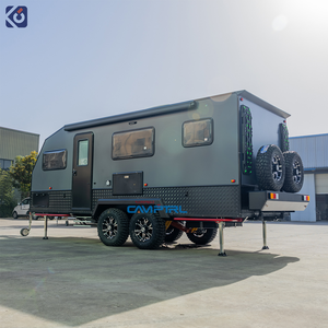 CAMPTRL Remorque de <span class=keywords><strong>camping</strong></span> tout-terrain de haute qualité, caravane de voyage avec cuisine, mini <span class=keywords><strong>camping</strong></span>-<span class=keywords><strong>car</strong></span>, <span class=keywords><strong>camping</strong></span>-<span class=keywords><strong>car</strong></span> - Product Image 1