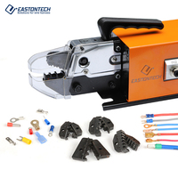 Machine à sertir pneumatique semi-automatique portable EASTONTECH AM-10, presse à connecteurs, outil de sertissage JST, machine à sertir les cosses de câbles