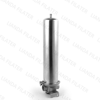 LIANDA 304 Acier inoxydable SS 10 20 30 40 Inch Cartouche de filtre à eau liquide Boîtiers de filtre New Condition Multi Bag Filters