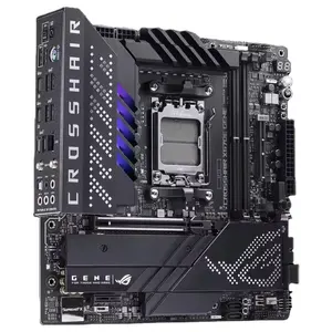 ROG CROSSHAIR X670E GENE AMD X670 MATX motherboard equipped with 16+2 power supply module DDR5