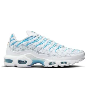 Nouvelle Arrivée 2026 Chaussures de Course Sportives <span class=keywords><strong>Tn</strong></span> Plus Grande Taille US 12 Triple Noir Blanc Bleu Ciel Rebelles pour Hommes - Product Image 6