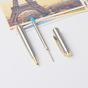 Stylos à bille promotionnels en métal mat, personnalisables avec logo, très demandés - Product Image 4