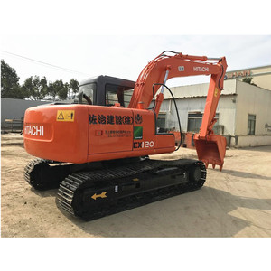 Excavadora Hitachi Ex120 usada de rendimiento perfecto a la venta, excavadora de orugas hidráulica Hitachi Ex120 Zx120 de segunda mano a bajo precio - Product Image 6