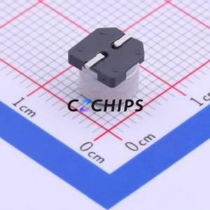 ตัวเก็บประจุอิเล็กโทรไลต์อะลูมิเนียมแบบ SMD รุ่น EEEF0J101P ขนาด D6.3xL5.4 มม. 100uF 20% 6.3V 105mA-120Hz - Product Image 2