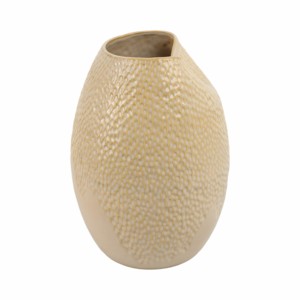 Vaso in Ceramica Moderno con Bordo Ondulato, Forma Aperta Arrotondata Decorativa per Soggiorno, Camera da Letto e Arredamento Casa - Product Image 3