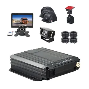 निगरानी प्रणाली कार बस वीडियो रिकॉर्डर जीपीएस 4g वाईफ़ाई ट्रक कैमरा मोबाइल dvr प्रणाली वीडियो रजिस्टर ऑटोमोबाइल dvr किट
