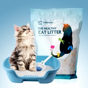 Litière pour chat en gel de silice de qualité supérieure, très absorbante, facile à nettoyer, contrôle des odeurs, longue durée, sans poussière, en vrac, 2,5 kg, best-seller - Product Image 1