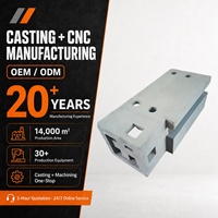 Base de machine de fonderie de sable en fonte gris OEM Hongrongxing HT200 HT250, cadre structurel usiné CNC de précision, équipement industriel